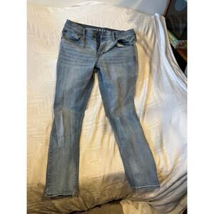 Arizona Jean Company Blue Skinny Jeans Mens 34x30